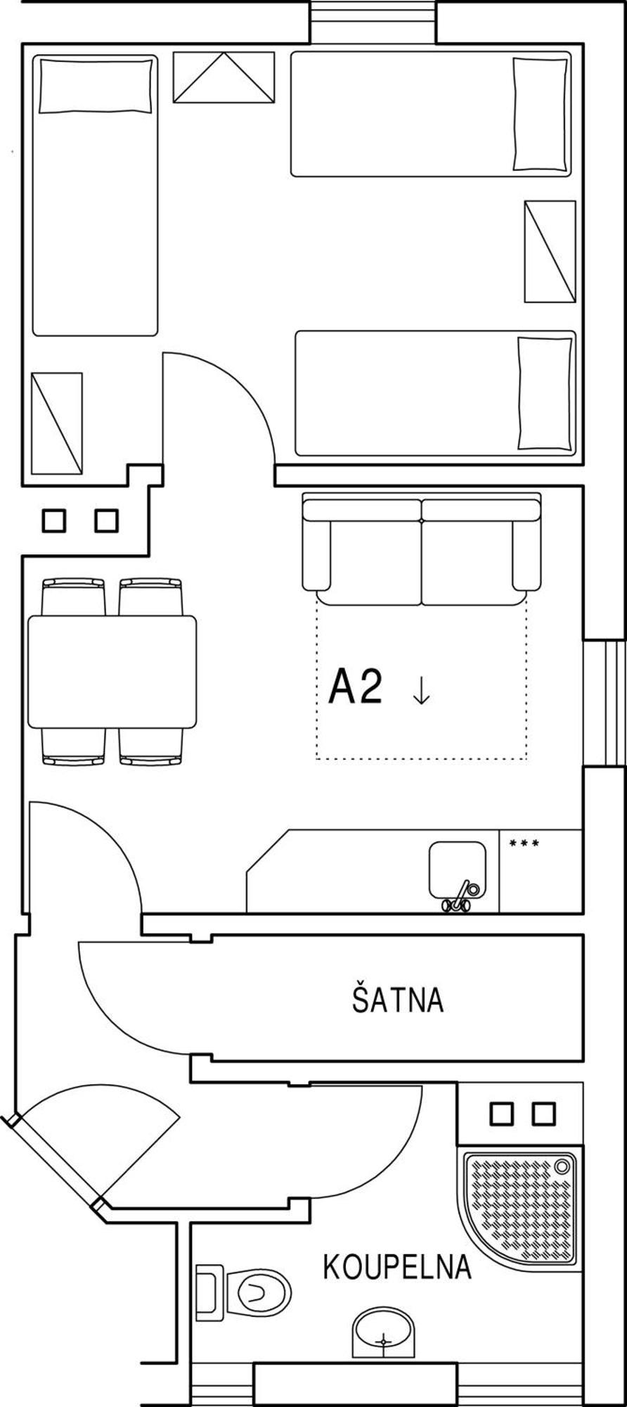 Penzion Apartmany Aninka Marianska Екстер'єр фото